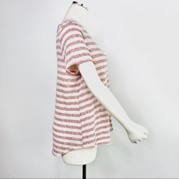 PROJECT SOCIAL T Striped V-Neck Top - Picture 7 of 8